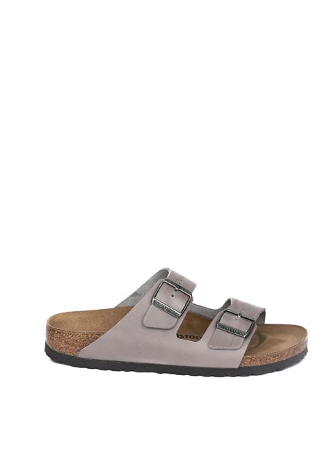 Grey arizona vegan sandal BIRKENSTOCK | ARIZONA U1022538